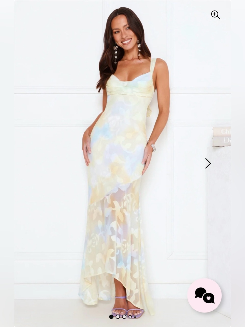 Hello Molly Lush Style Maxi Dress- Yellow